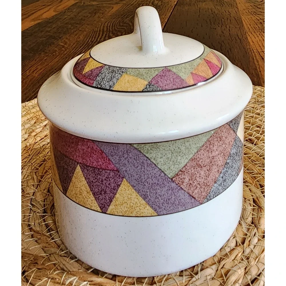 Studio Nova Palm Desert Y2216 Sugar Bowl Lid Nancy Green Vintage Thailand